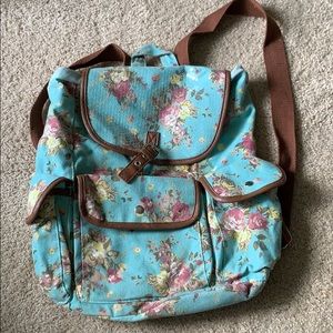 Floral backpack